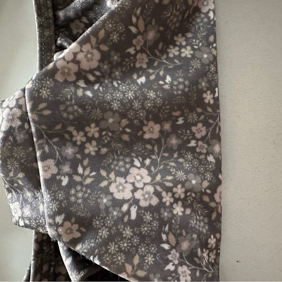 •sold•Jamie Kay Rashguard Swim Emma Bikini | Dark Pansy Floral - Picture 5 of 9